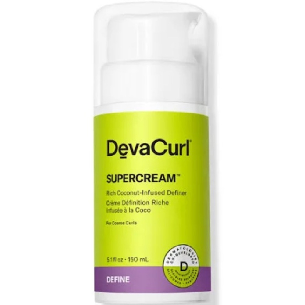 🎀 DevaCurl SuperCream Coconut Curl Styler
Full Size 5.1 oz / 150 mL